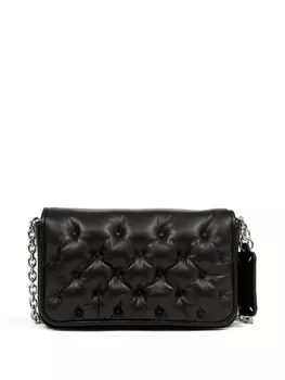 Мини-сумка Glam Slam через плечо Maison Margiela, коричневый