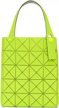 Мини-сумка Green Prism Plus BAO BAO ISSEY MIYAKE, Yellow green