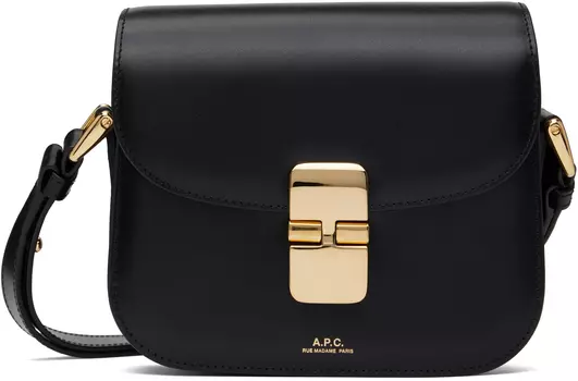 Мини-сумка Грейс A.P.C., черный