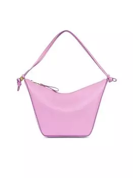 Мини-сумка-хобо для гамака Loewe, роза