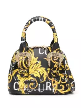 Мини-сумка из искусственной кожи Versace Jeans Couture, черный