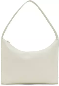 Мини-сумка из кожи Pibi цвета Off-White Nothing Written