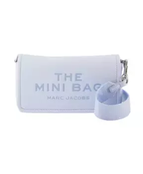 Мини Сумка из телячьей кожи синего цвета с клапаном Marc Jacobs, синий
