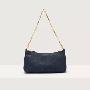 Мини-сумка из зерненой кожи Coccinelle AURA, синий