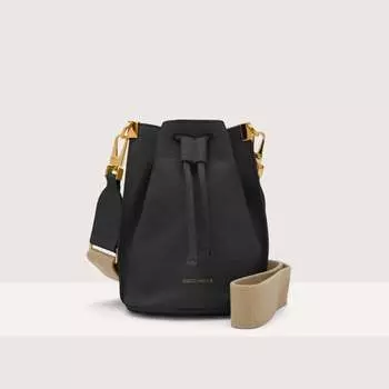 Мини-сумка из зерненой кожи Coccinelle HYLE, черный