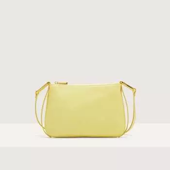 Мини-сумка из зерненой кожи Coccinelle MAGIE SMALL, зеленый