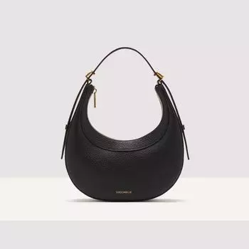 Мини-сумка из зерненой кожи Coccinelle WHISPER, черный