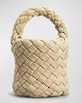Мини-сумка Kalimero Bottega Veneta, цвет Porridge