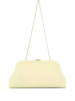 Мини-сумка-клатч Skylar из кожи через плечо JIMMY CHOO, желтый