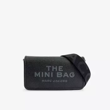 Мини-Сумка кожаная сумка через плечо Marc Jacobs, черный