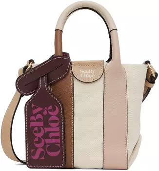 Мини-сумка Laetizia Off-White See by Chloé