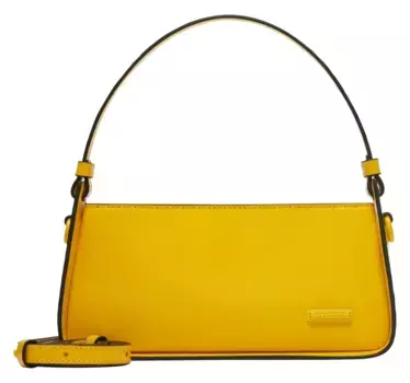 Мини-сумка Liebeskind Berlin "Crossbody XS Calf", модный вид, сумка через плечо, сертифицирована по кожаной рабочей группе, цвет Lemon