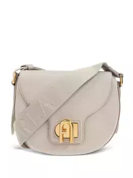 Мини-сумка Lotus с логотипом Furla, серый
