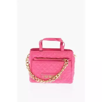 Мини-сумка LOVE из искусственной кожи с клатчем в комплекте Moschino, Multicolor
