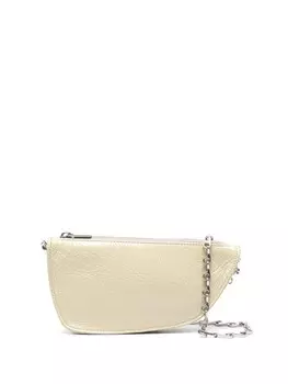 Мини-сумка Micro Shield Sling Burberry, нейтральный цвет