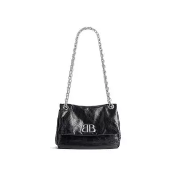 Мини-сумка Monaco BALENCIAGA, черный