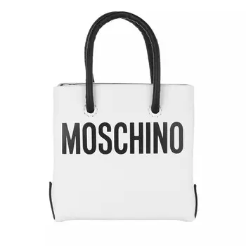 Мини сумка Moschino, белый