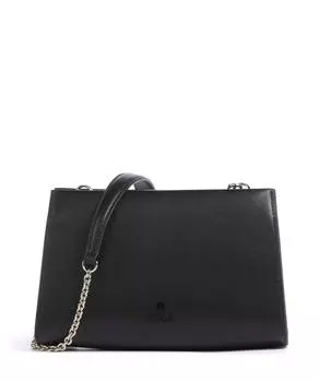Мини-Сумка Myfurla из мелкозернистой кожи Furla, черный
