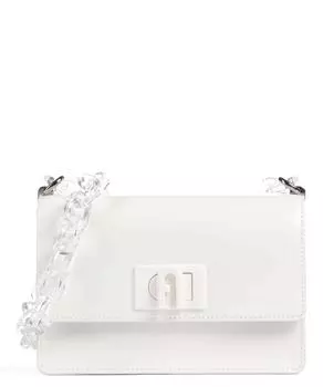 Мини-Сумка на плечо 1927 из лакированной кожи Furla, белый