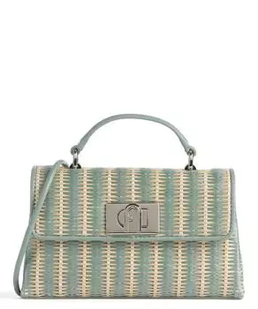 Мини-Сумка на плечо 1927 из рафии Furla, зеленый