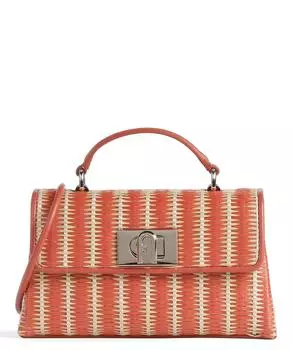 Мини-Сумка на плечо 1927 из рафии Furla, оранжевый