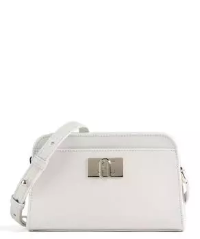 Мини-сумка на плечо 1927 из зерненой кожи Furla, белый