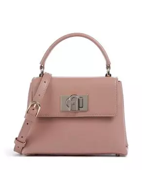 Мини-Сумка на плечо 1927 из зерненой кожи Furla, розовый