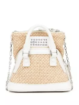 Мини-сумка на плечо 5AC Classique Maison Margiela, бежевый