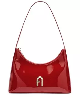 Мини-сумка на плечо Diamante Furla, красный