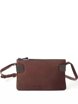 Мини-сумка на плечо Essence Brunello Cucinelli, красный