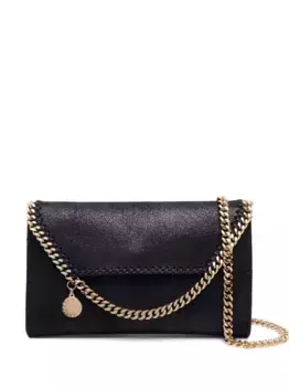 Мини-сумка на плечо Falabella STELLA MCCARTNEY, черный