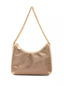 Мини-сумка на плечо Falabella Zip STELLA MCCARTNEY, золотой