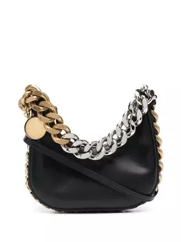 Мини-сумка на плечо Frayme Stella McCartney, черный