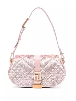 Мини-сумка на плечо Greca Goddess Versace, розовый
