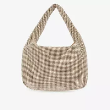 Мини-сумка на плечо из сетки Armpit Kara, желтый