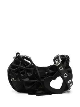 Мини-сумка на плечо Le Cagole BALENCIAGA, черный