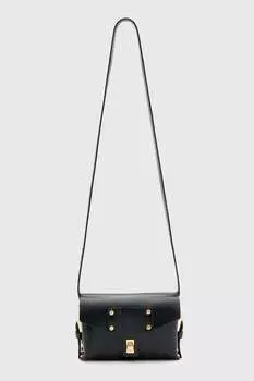 Мини-Сумка на плечо Miro из кожи Allsaints, черный