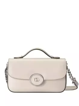 Мини-сумка на плечо Petite GG Gucci, белый
