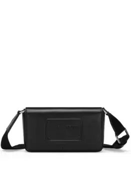 Мини-сумка на плечо с тисненым логотипом DOLCE & GABBANA, черный