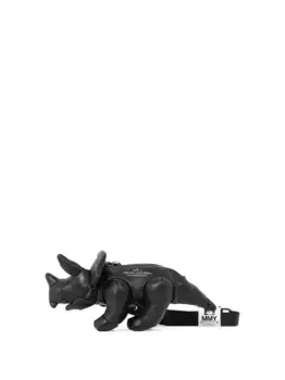 Мини-сумка на плечо Triceratops Maison Mihara Yasuhiro, черный