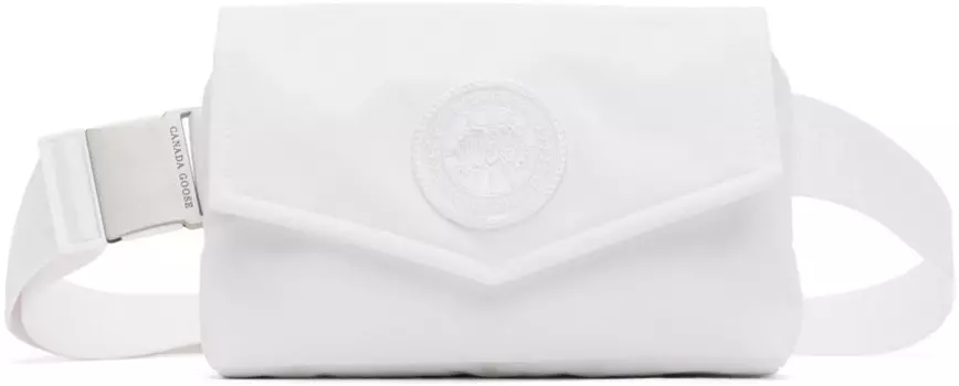 Мини-сумка на пояс Canada Goose, белый