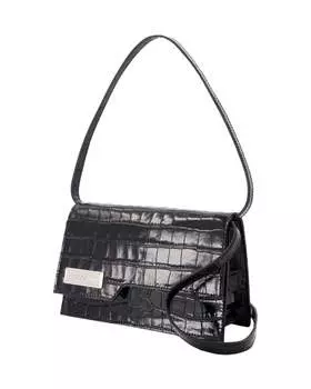 Мини-сумка-папка - Coperni - Кожа - Черный, черный