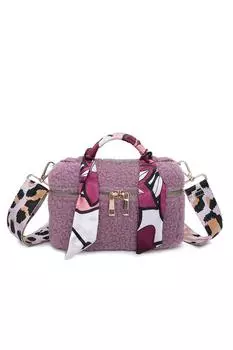 Мини-сумка Pelosa Furry Fontanella Fashion, фиолетовый