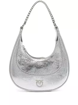 Мини-сумка PINKO Brioche, серебряный