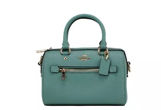 Мини-сумка-портфель через плечо из кожи Rowan Marine Crossgrain Coach