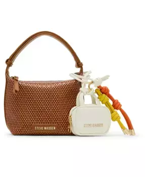 Мини-сумка-портфель Lilyann Steve Madden, коричневый
