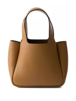 Мини-сумка Prada из кожи, коричневый