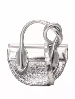 Мини-сумка Pretzel Yuzefi, серебристый