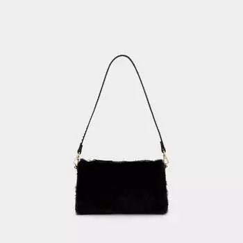 Мини-Сумка-Призма из кожи Manu Atelier, черный