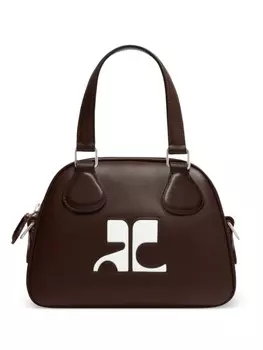Мини-сумка Reedition Bowling Courrges, коричневый